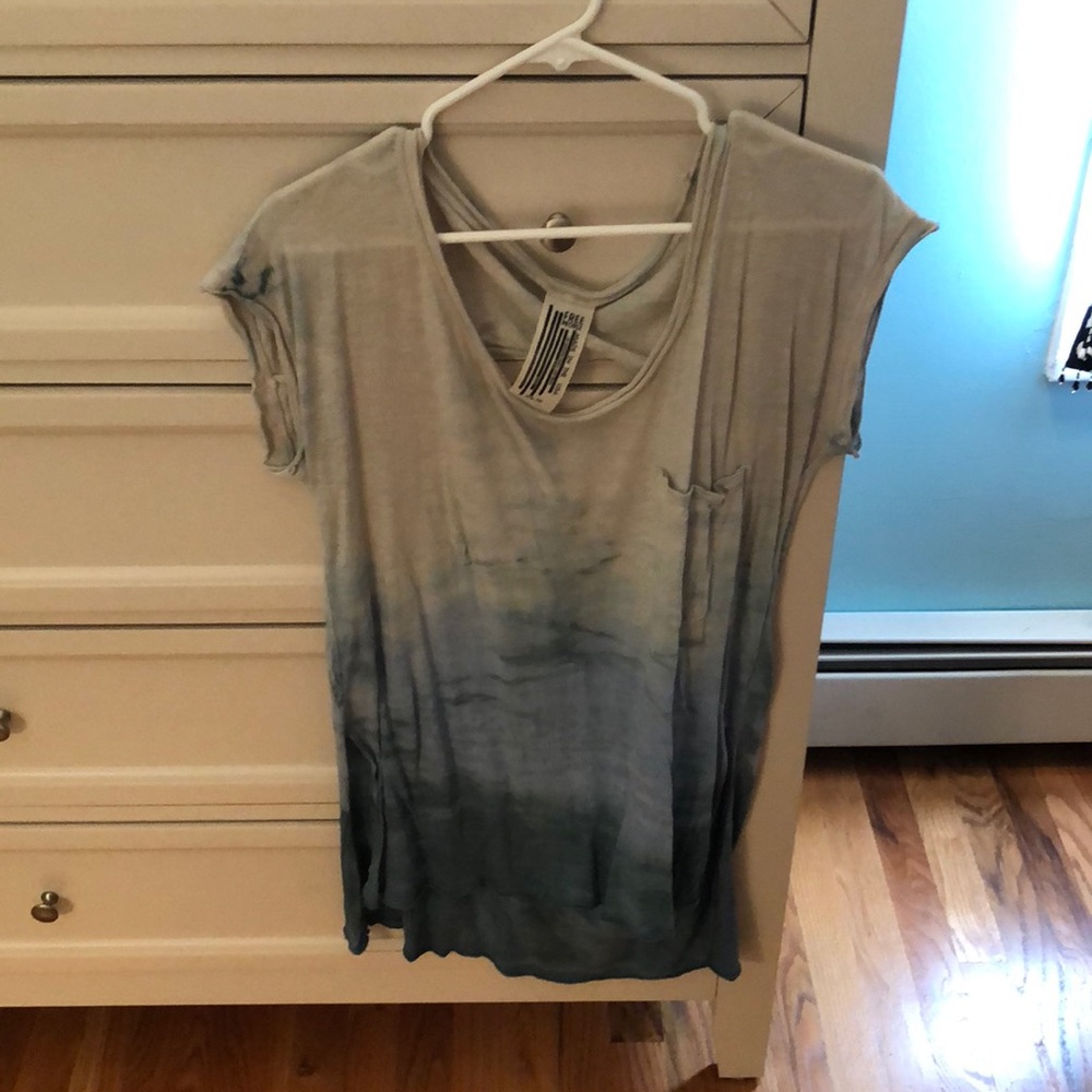 Free people tie dye shirt